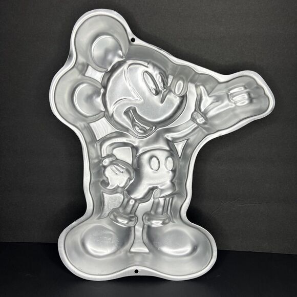 Lot 2 Wilton Mickey Mouse Cake Pans Disney Full Body Birthday Vintage 80s 90s - Picture 4 of 16